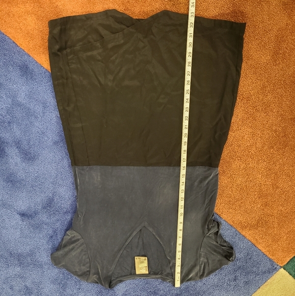 Anthropologie Dolan Colorblock Shift Dress Navy Blue Black Medium Petite - Picture 9 of 11